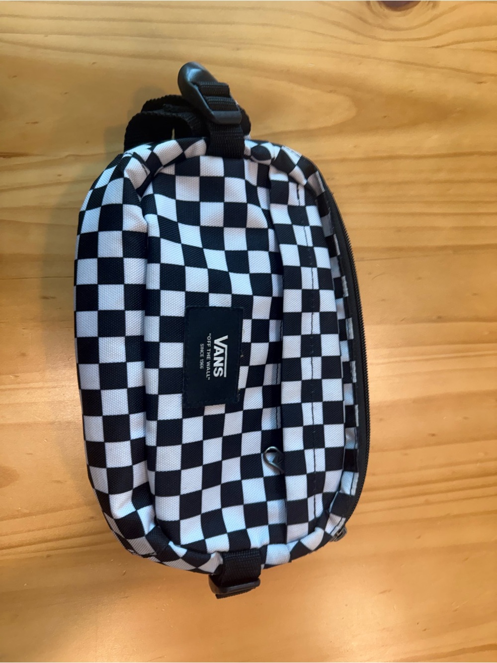 Vans Black & White Checkerboard Waist Bag